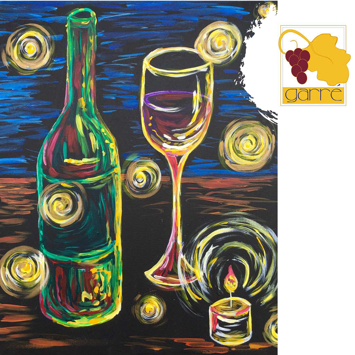 Sip and Paint at Garre Winery
